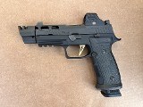 SIG Sauer P320 Custom 9mm – Compensated, Optics Ready, Gold Accents - 1 of 6