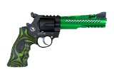 Nighthawk Custom Korth Super Sport GTA Series 357 Mag Alien Green 6