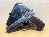 FN Browning Hi-Power – German Occupation, WaA140 Marked with Holster - 2 of 9