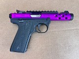Ruger Mark IV 22/45 Lite – .22 LR, Purple Anodized, Threaded Barrel (Davidson’s Exclusive 43915) - 5 of 5