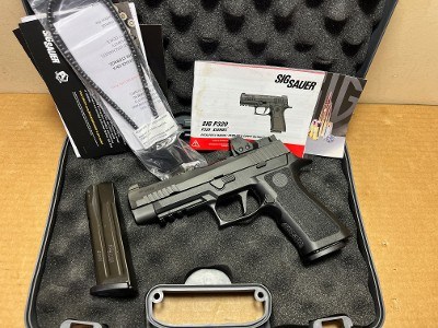 USED Sig Sauer P320 X-Full RXP 9mm – Romeo1Pro Red Dot, 17+1 Capacity