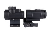 Trijicon MRO SD 2 MOA Adjustable Red Dot Full Co-Witness Mount w/ 3x Magnifier 2200367 Free Shipping - 2 of 3