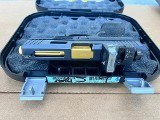 Salient Arms International Glock 19 Tier 1 – Gold Barrel, Trijicon RMR, Custom Stipple - 4 of 11