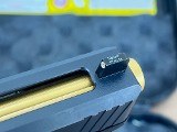 Salient Arms International Glock 19 Tier 1 – Gold Barrel, Trijicon RMR, Custom Stipple - 9 of 11