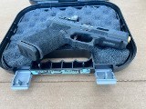 Salient Arms International Glock 19 Tier 1 – Gold Barrel, Trijicon RMR, Custom Stipple - 2 of 11