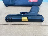 Glock 17 Gen4 ZEV Technologies Custom 9mm – Gold Barrel, ZEV Slide & Trigger - 5 of 8