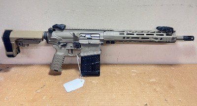 ZEV Technologies Large Frame Billet .308 Pistol – FDE, 12.5