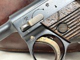 Japanese Nambu Type 14 Pistol – WWII Military Sidearm w/ Leather Holster - 7 of 10