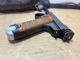 Japanese Type 14 Nambu Pistol with Leather Holster – 8mm Nambu - 3 of 6
