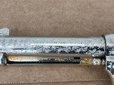 Colt Single Action Army .45 ACP – Custom Engraved with Ivory Steer Head Grips - 9 of 10
