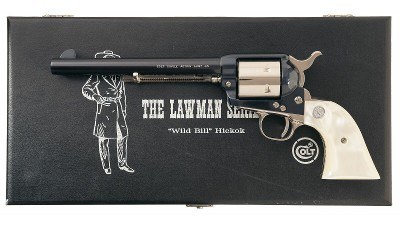 Colt Lawman Series “Wild Bill” Hickok Commemorative Single Action Army .45 Colt – 1969 Limited Edition