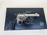 Colt Lawman Series Bat Masterson Commemorative Single Action Army SAA Revolver – Nickel, Cased, 1 of 500 - 3 of 10
