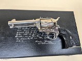 Colt Lawman Series Bat Masterson Commemorative Single Action Army SAA Revolver – Nickel, Cased, 1 of 500 - 8 of 10