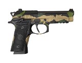 Beretta 92XI 9mm Optics Ready SAO Splinter Camo 18 Round Capacity Y Model Grade I SPEC0741A18 - 1 of 3