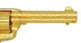 Colt Arvo Ojala Commemorative 3rd Gen. Single Action Army Revolver SAA – Gold Engraved, Ivory Grips - 3 of 4