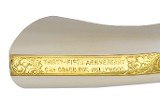 Colt Arvo Ojala Commemorative 3rd Gen. Single Action Army Revolver SAA – Gold Engraved, Ivory Grips - 4 of 4