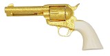 Colt Arvo Ojala Commemorative 3rd Gen. Single Action Army Revolver SAA – Gold Engraved, Ivory Grips - 2 of 4