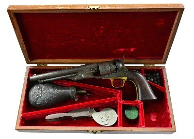 Colt 1860 Army U.S. Marked Revolver – .44 Cal, 8