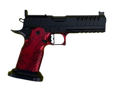Masterpiece Arms DS9 Hybrid 9mm Black & Red 2011 Optics Ready DS9HYB-BLKRED MPA