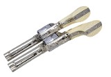 Pair of Jeff Flannery Engraved Colt 2nd Gen. Single Action Army Revolvers SAA – .45 Colt, Ivory Grips, Cased Set - 4 of 4