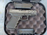 Glock 19 Gen 3 9mm 15+1 Elite Titanium American Flag UI1950203ETBF - Image 1 of 3