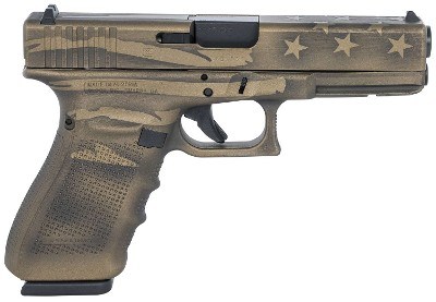 Glock 20 Gen 4 10M CERAKOTE 10mm PG2050204-BBBWFLAG