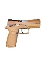 USED Sig Sauer P320 M18 – 9mm, Coyote Tan, Manual Safety - 3 of 8