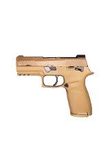 USED Sig Sauer P320 M18 – 9mm, Coyote Tan, Manual Safety - 2 of 8