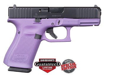 Glock 19 Gen 5 9mm Purple Frame ACG-57025