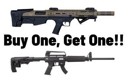 BOGO Buy A LKCI Vezir B100 AR-12 Bullpup 12 Ga Get A Rock Island AR-15 22 LR Free!!!