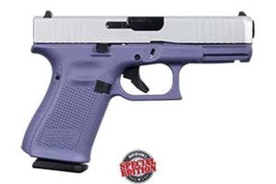 Glock 19 Gen 5 Crushed Orchid Satin Aluminum 9mm ACG-57062