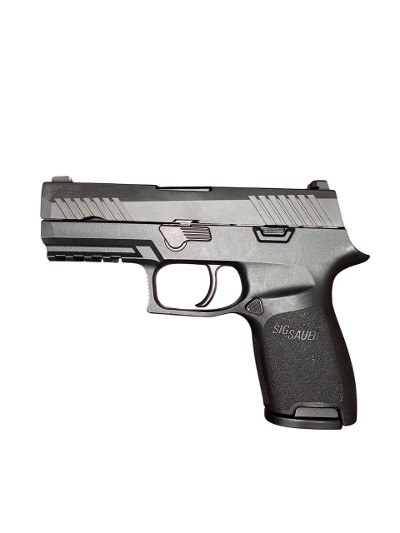 USED SIG Sauer P320 Compact 9mm – Nitron Finish, Contrast Sights, Modular Grip - Image 2 of 8