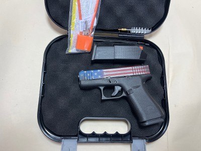 Glock 43X 9MM Flag FXD