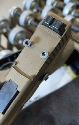 Glock 17 Gen 3 9mm Bronze Finish RMR Cut Slide Cuts - 3 of 3