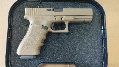 Police Trade Glock 17 Gen 3 9mm Bronze Finish RMR Cut
