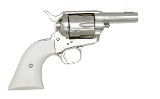 Colt Single Action Army Sheriff’s Model 3rd Gen .45 SAA Colt Nickel / Ivory Grips