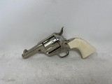 Colt Single Action Army Sheriff’s Model 3rd Gen .45 SAA Colt Nickel / Ivory Grips - 7 of 8