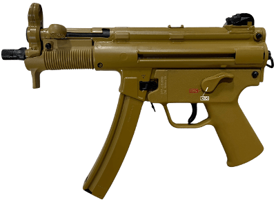 HK Heckler & Koch SP5K PDW 9mm MP5K RAL8000 FDE 10 Round Capacity 81001077
