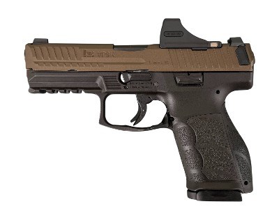 HK Heckler & Koch VP9A1 K 9mm Midnight Bronze W/ Holosun SCS Compact VP9-A1 81001305 - Image 2 of 2
