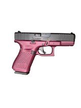 Glock 19 Gen5 9x19 – Apollo Custom Raspberry Cerakote, 3×15-rd Mags, Case - 3 of 8