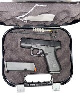 Glock 43X 9mm MOS – Slimline, Fixed Sights, 2×10-rd Mags, Factory Case (Black)