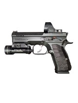 CZ Shadow 2 Compact Optics-Ready — Trijicon SRO, Streamlight TLR-1 HL, Light-Bearing Holster (Bundle) - 2 of 8