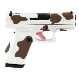 Glock 43x 9mm Brown Cow Print 10 Round Capacity UX4350204FRNBRN