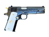 Colt 1911 Government Classic 45 ACP Polished Blue Engraved O1911CLASSIC