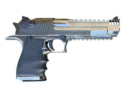 Factory Blem Magnum Research Desert Eagle 50 AE Black Nickel MK XIX DE50ABKN