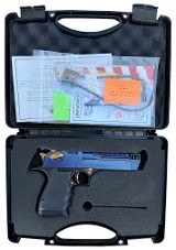 Factory Blem Magnum Research Desert Eagle L5 357 Mag Carbo Blue & Gold DE357L5CBG - 3 of 4