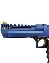 Factory Blem Magnum Research Desert Eagle L5 357 Mag Carbo Blue & Gold DE357L5CBG - 4 of 4