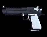 Factory Blem Magnum Research Desert Eagle 44 Mag MK XIX Black & White - 2 of 3