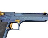 Factory Blem Magnum Research Desert Eagle Mark XIX 50 AE Carbo Blue & Gold DE50CBG-1 - 4 of 5
