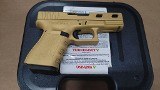 Glock 19 Gen 3 9mm Gold Finish Slide Cuts